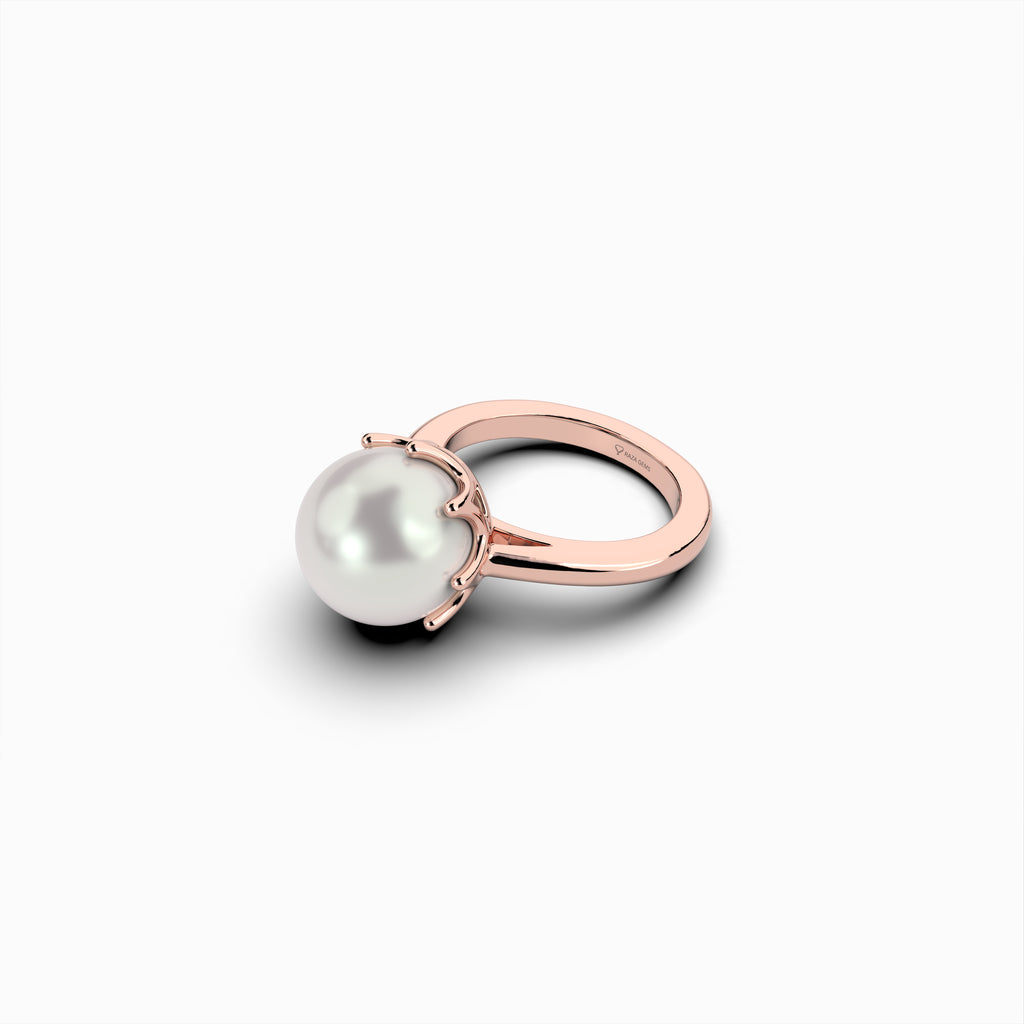 Natural Fresh Pearl Ring - Lucia