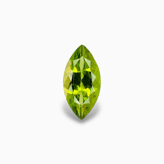 Natural Peridot Marquise 1.92 Carats, 12x6 mm Buy Online