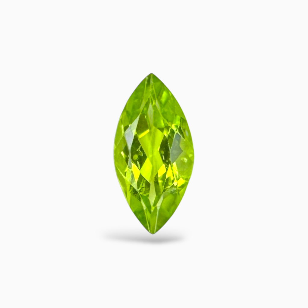 Natural Peridot Marquise Stone 1.71 Carats 11.9 X 6 mm