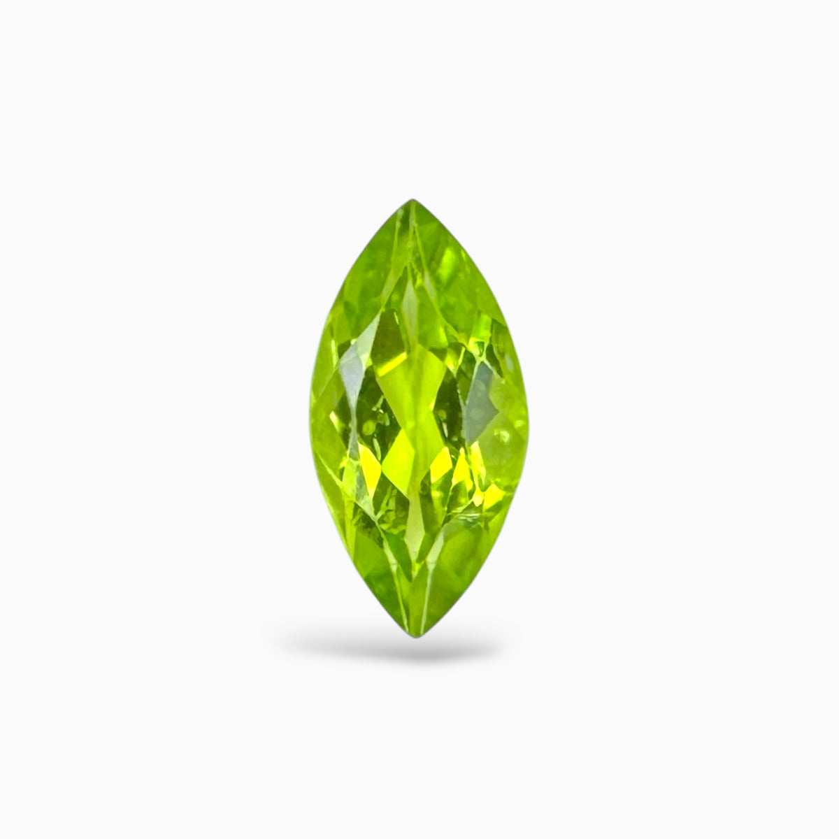 Natural Peridot Marquise Stone 1.71 Carats 11.9 X 6 mm