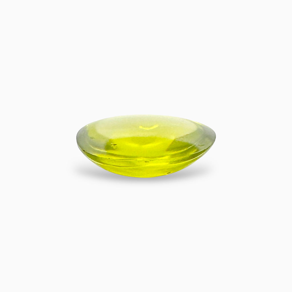 Natural Peridot Oval Cabochon Cut 1.12 Carats, 6x8 mm Buy Online