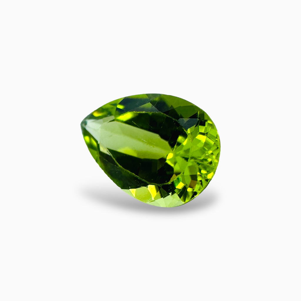 Natural Peridot Pear Cut 1.90 Carats, 7x10 mm Buy Online