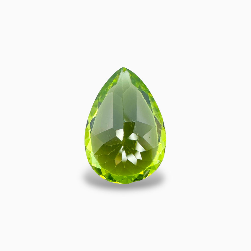 Natural Peridot Pear Cut 1.90 Carats, 7x10 mm Buy Online