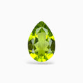 Natural Peridot Pear Stone 1.61 Carats 10 X 6.8 mm