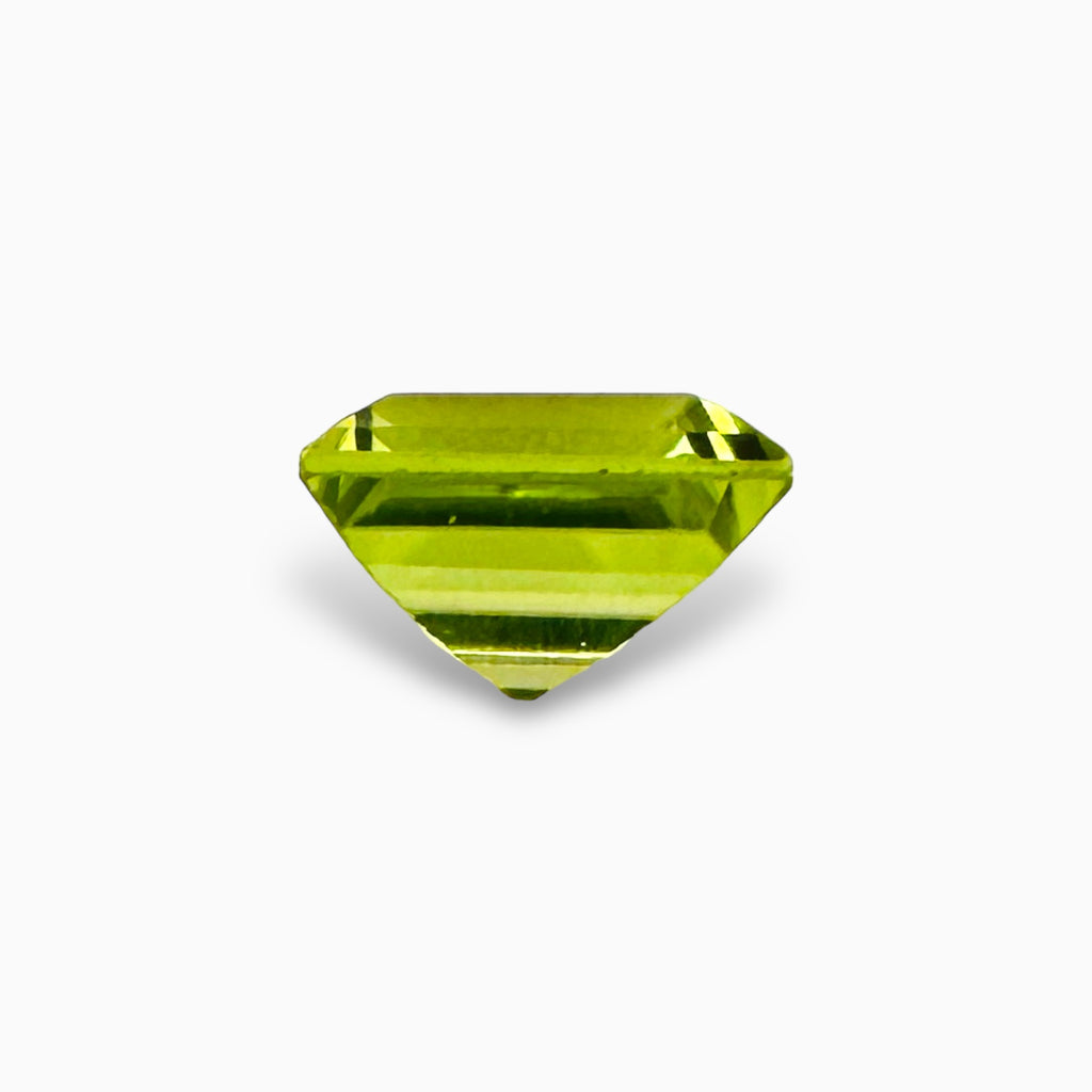 Natural Peridot Princess Cut 0.72 Carats, 5 mm Buy Online