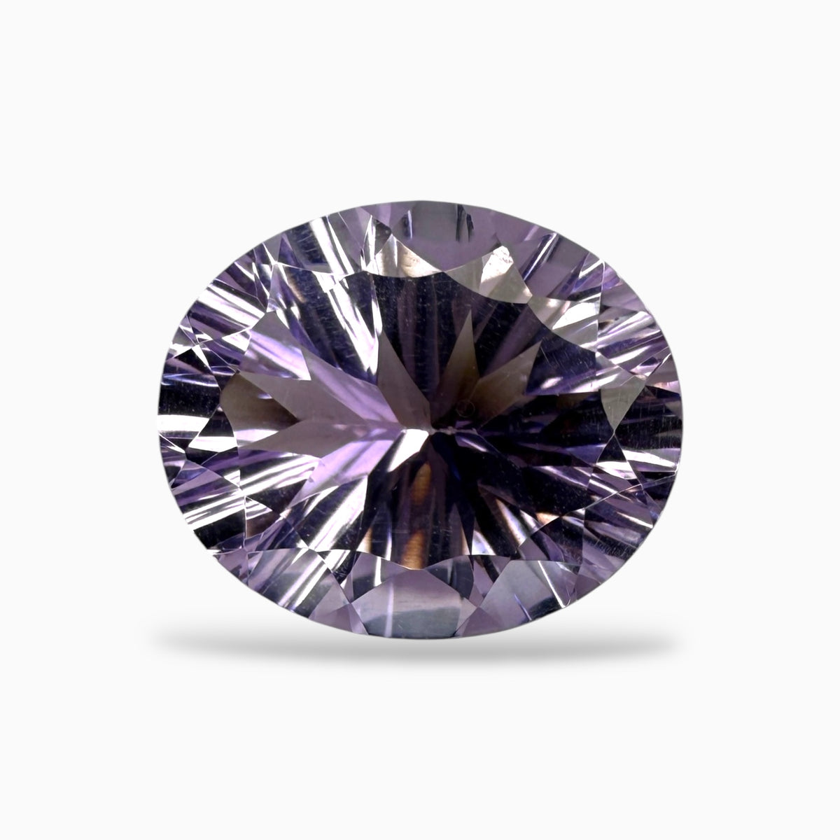 Natural Pink Amethyst Oval Lazer Cut Stone Pair For Earrings 7.75 Carats 2 Pieces