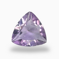Natural Pink Amethyst Stone Trilliant 0.85 Carats 7 mm