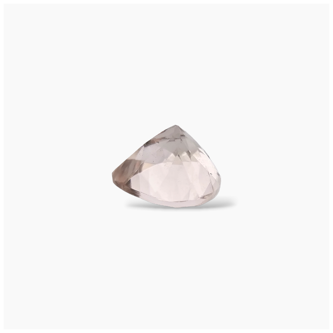 shop Natural Peach Morganite Stone 1.00  Carats Heart Cut (7 mm) 