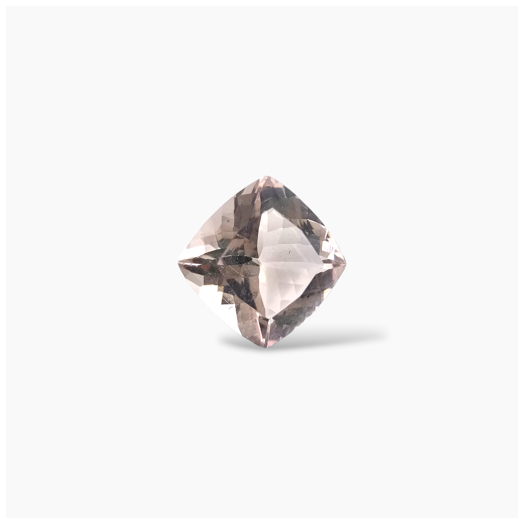 shop Natural Pink Morganite Stone 2.85 Carats Cushion Cut (9 mm)