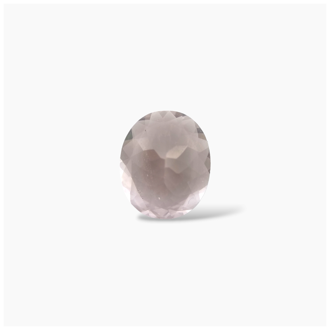online Natural Pink Morganite Stone 3.88 Carats Oval Cut (12x10 mm) 