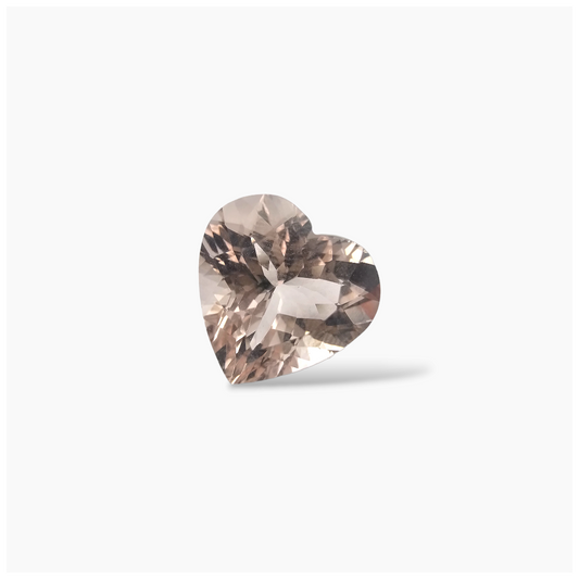 shop Natural Pink Morganite Stone 6.4 Heart Pear Cut (12.5 mm)