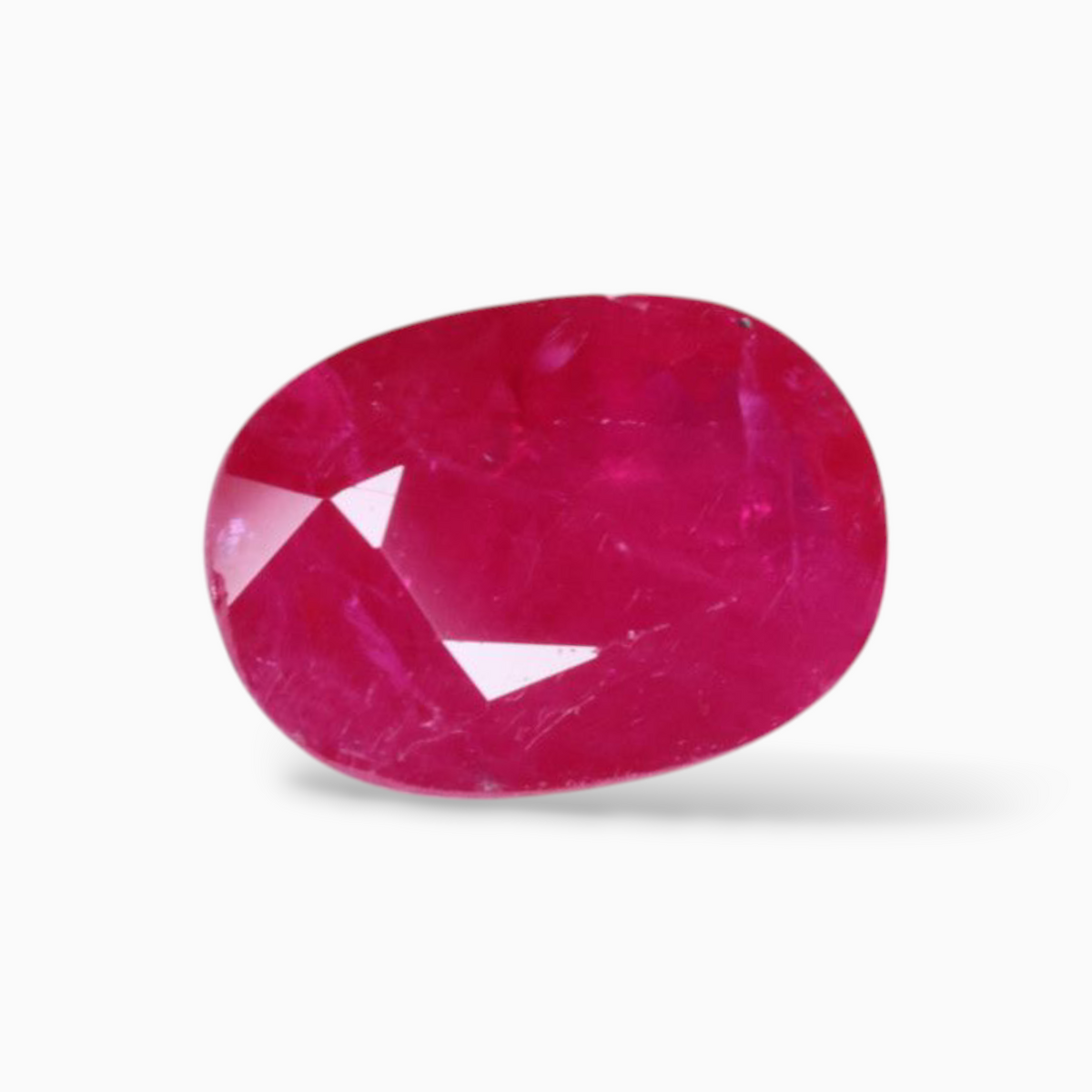 Natural Pink Rubies Gemstone In Oval Shape 3.20 Carats 11x7.7mm Size