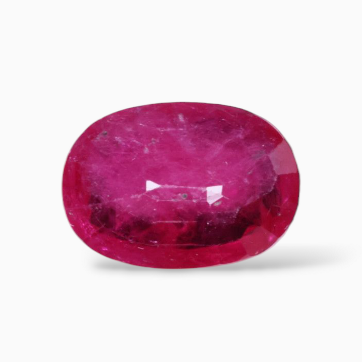 Natural Pink Rubies Gemstone In Oval Shape 3.20 Carats 11x7.7mm Size