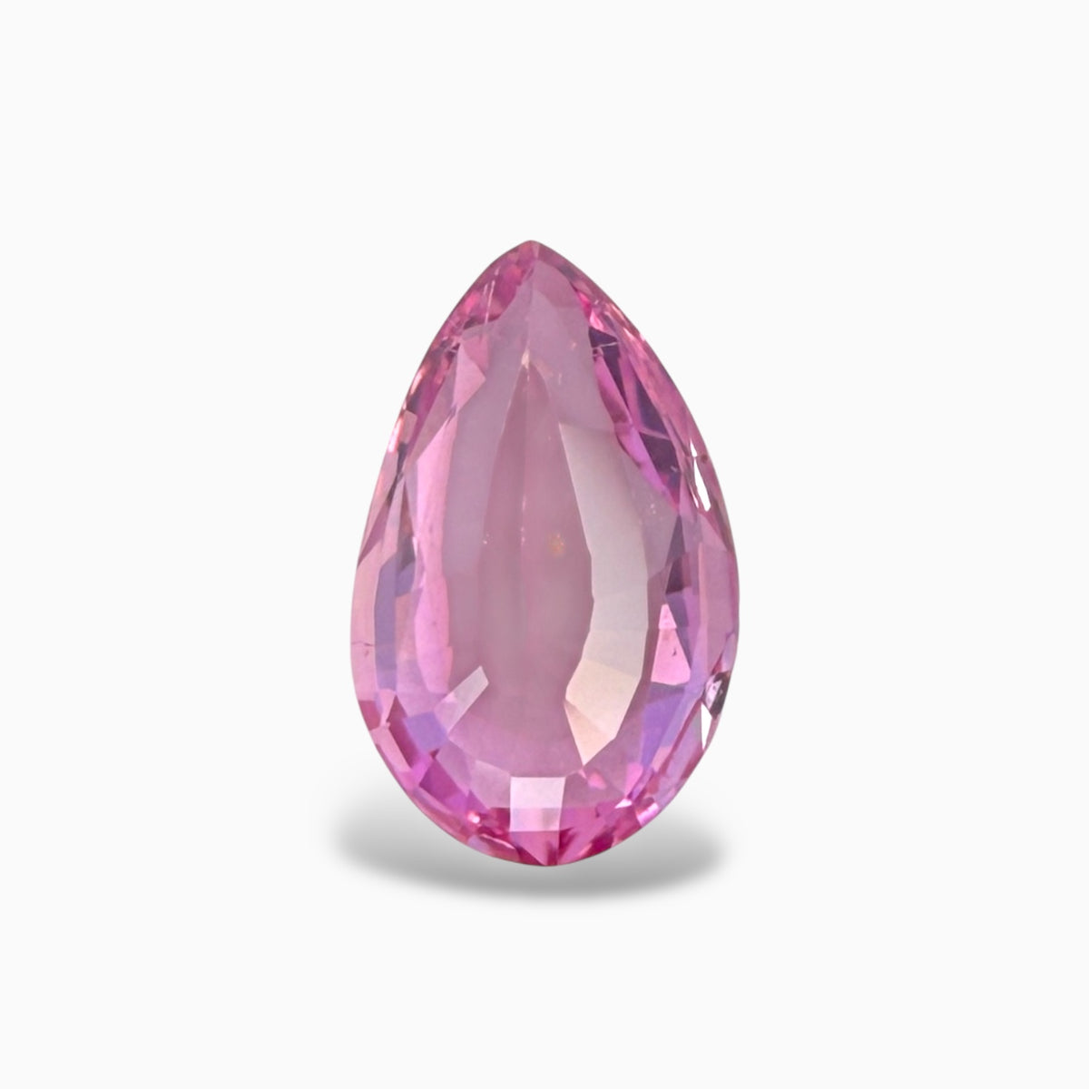 Natural Pink Sapphire 1.50 Carats in Pear Shape & 9.44x5.92x3.13mm Size