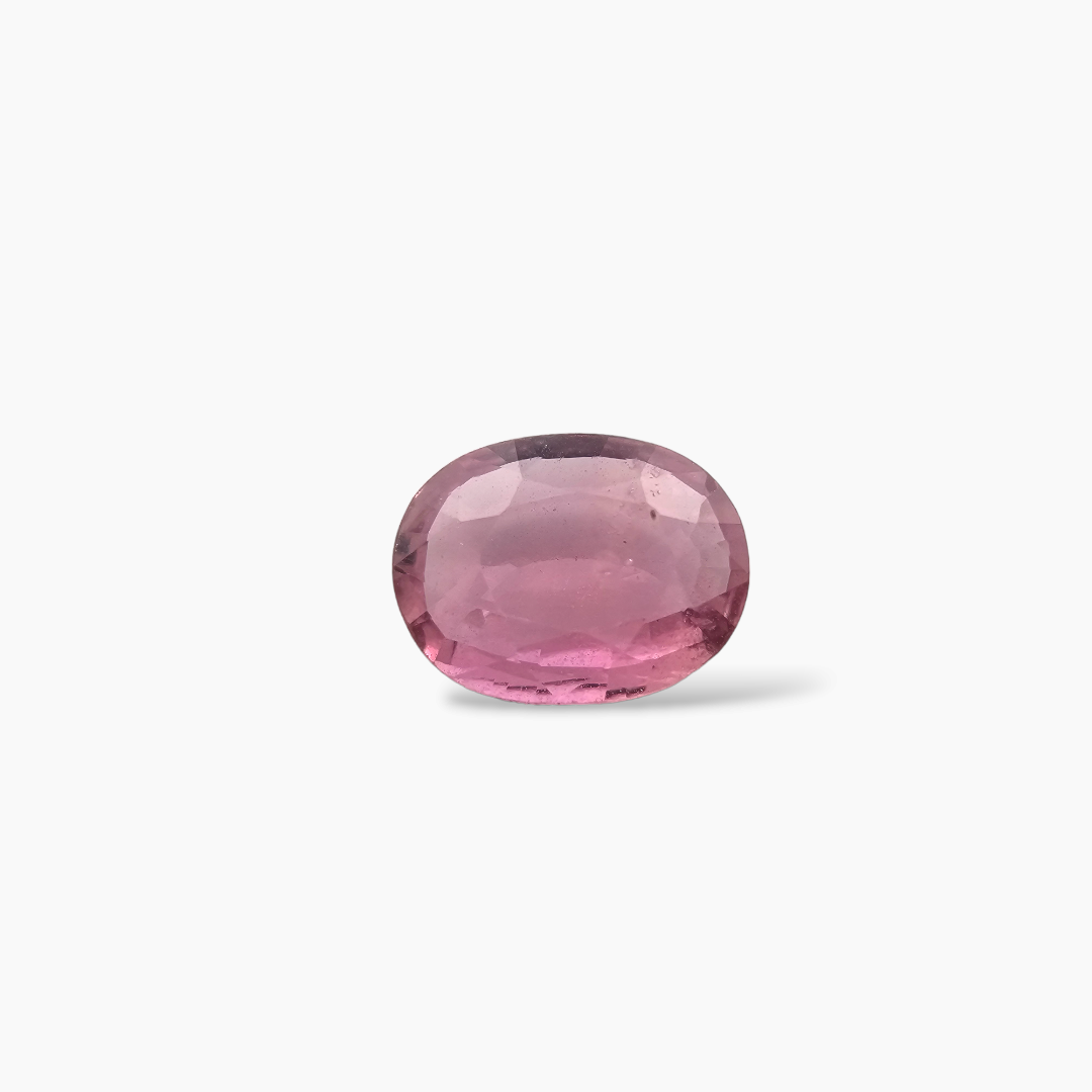 Natural Pink Sapphire Gemstone 1.13 Carats Oval Cut Shape