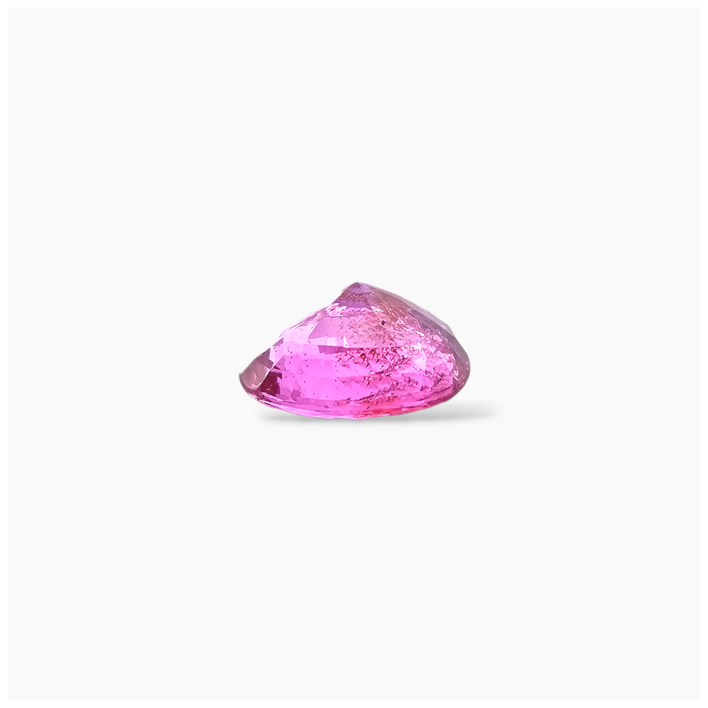 shop Natural Pink Sapphire Stone 3.05  Carats Oval Shape 9.5x8.5 mm