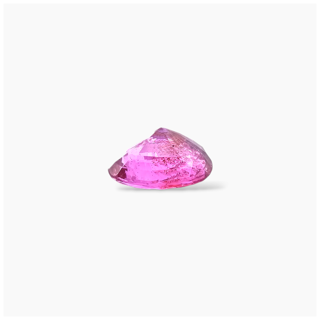 shop Natural Pink Sapphire Stone 3.05  Carats Oval Shape 9.5x8.5 mm