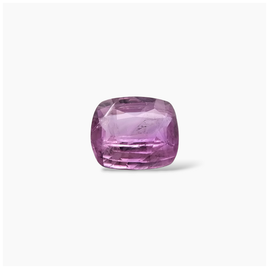 buy Natural Pink Sapphire Stone 3.0 Carats Cushion Shape 9.4x7.8x4 mm