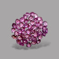 Natural Pink Sapphire Stone From 2mm - 7mm Size Price Per Carats (Total 13.15 Carats)