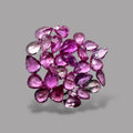 Natural Pink Sapphire Stone From 2mm - 7mm Size Price Per Carats (Total 14.04 Carats)