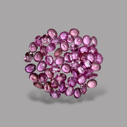 Natural Pink Sapphire Stone From 2mm - 7mm Size Price Per Carats (Total 22.90 Carats)