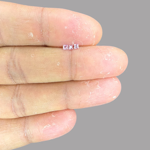 Natural Pink Sapphire Stone From 2 mm Size Price Per Carats (Total 20 Carats)