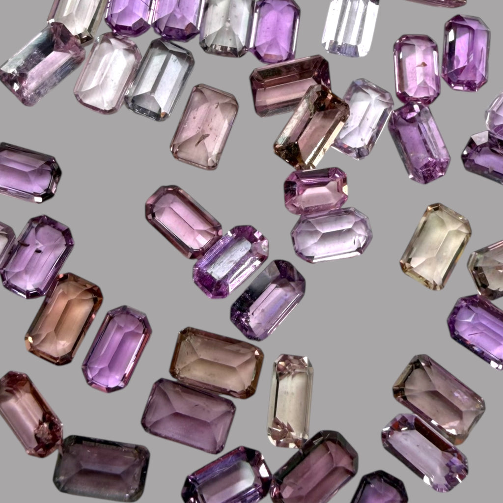 Natural Pink Sapphire Stone From 5 x 3 mm Size Price Per Carats (Total 15 Carats)
