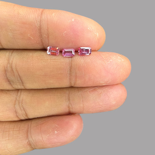 Natural Pink Sapphire Stone From 5 x 3 mm Size Price Per Carats (Total 20 Carats)