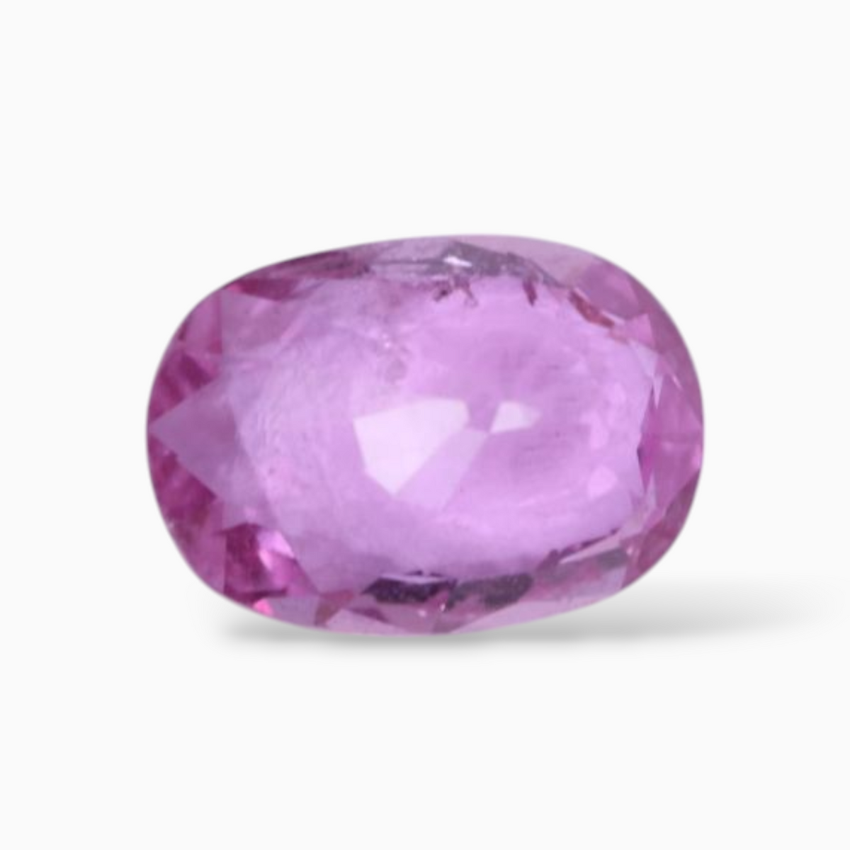 Natural Pink Sapphire Stone In Oval Shape 0.93 Carats & Size 7.1x5.1mm