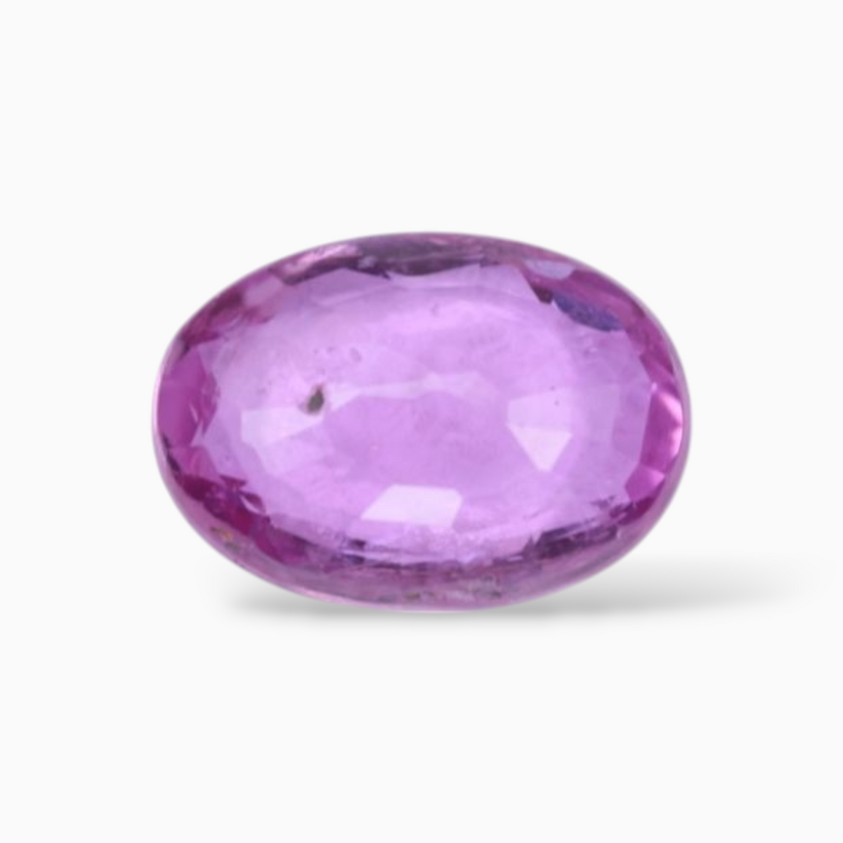 Natural Pink Sapphire Stone In Oval Shape 0.98 Carats & Size 7.1x5.1mm