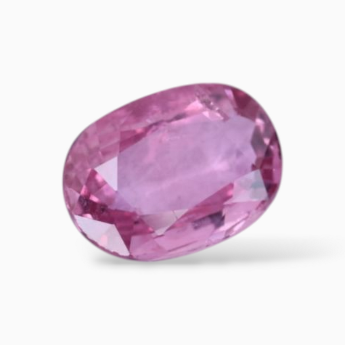 Natural Pink Sapphire Stone In Oval Shape 0.98 Carats & Size 7.3x5.2mm