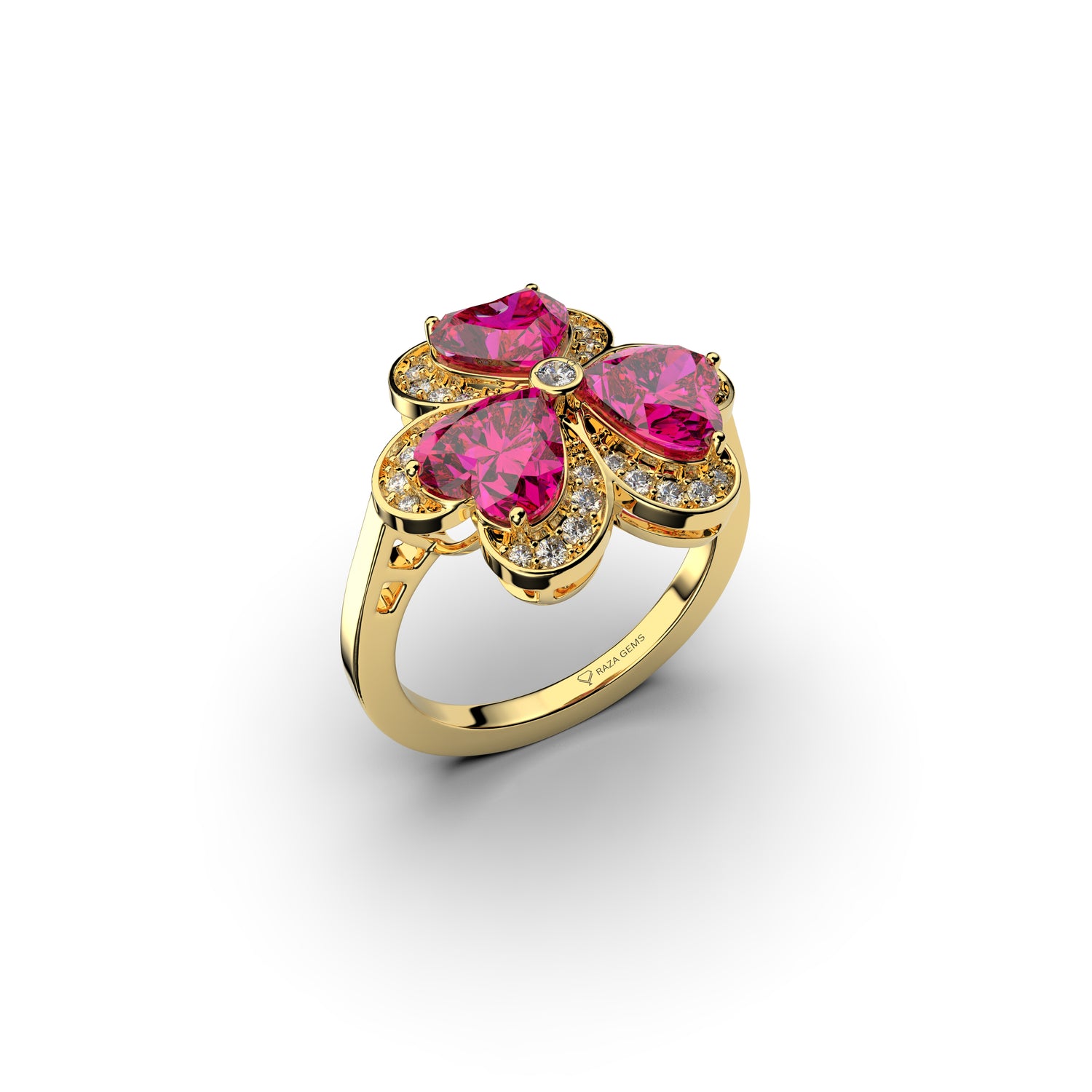 Pink Spinel Rings