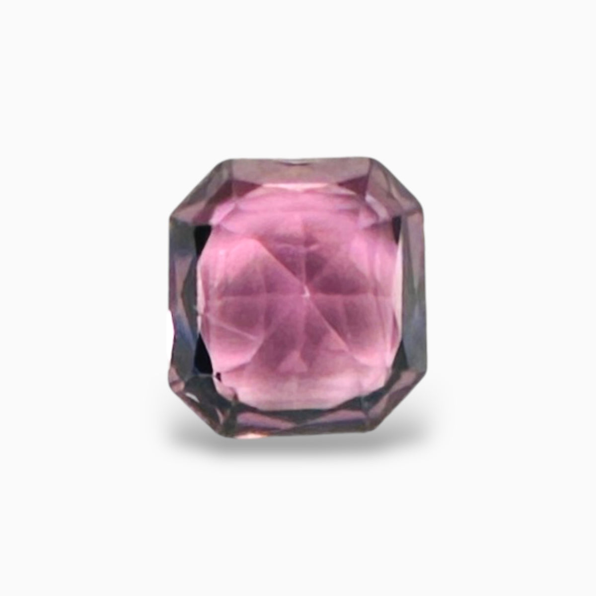 Natural Pink Spinel Stone 1.90 Carats Asscher Cut (7.1 mm)