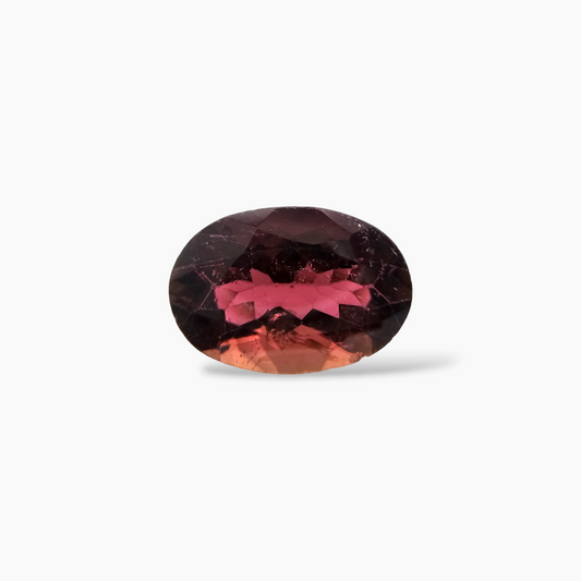 Natural Pink Tourmaline Oval Cut in 2.09 Carats Weight for Sale