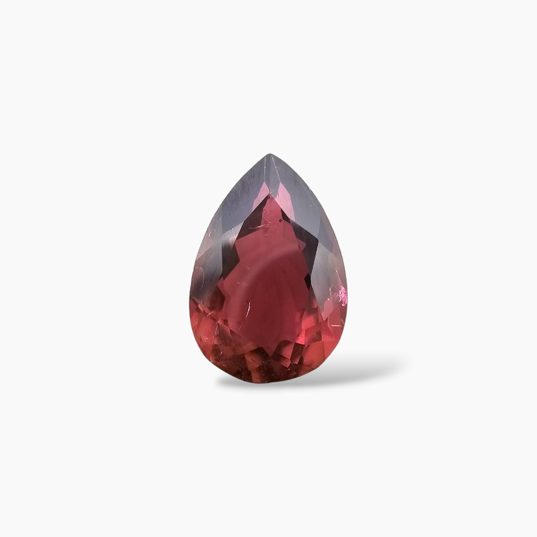 Natural Pink Tourmaline Pear Shape with 2.14 Carats Weight for Sale