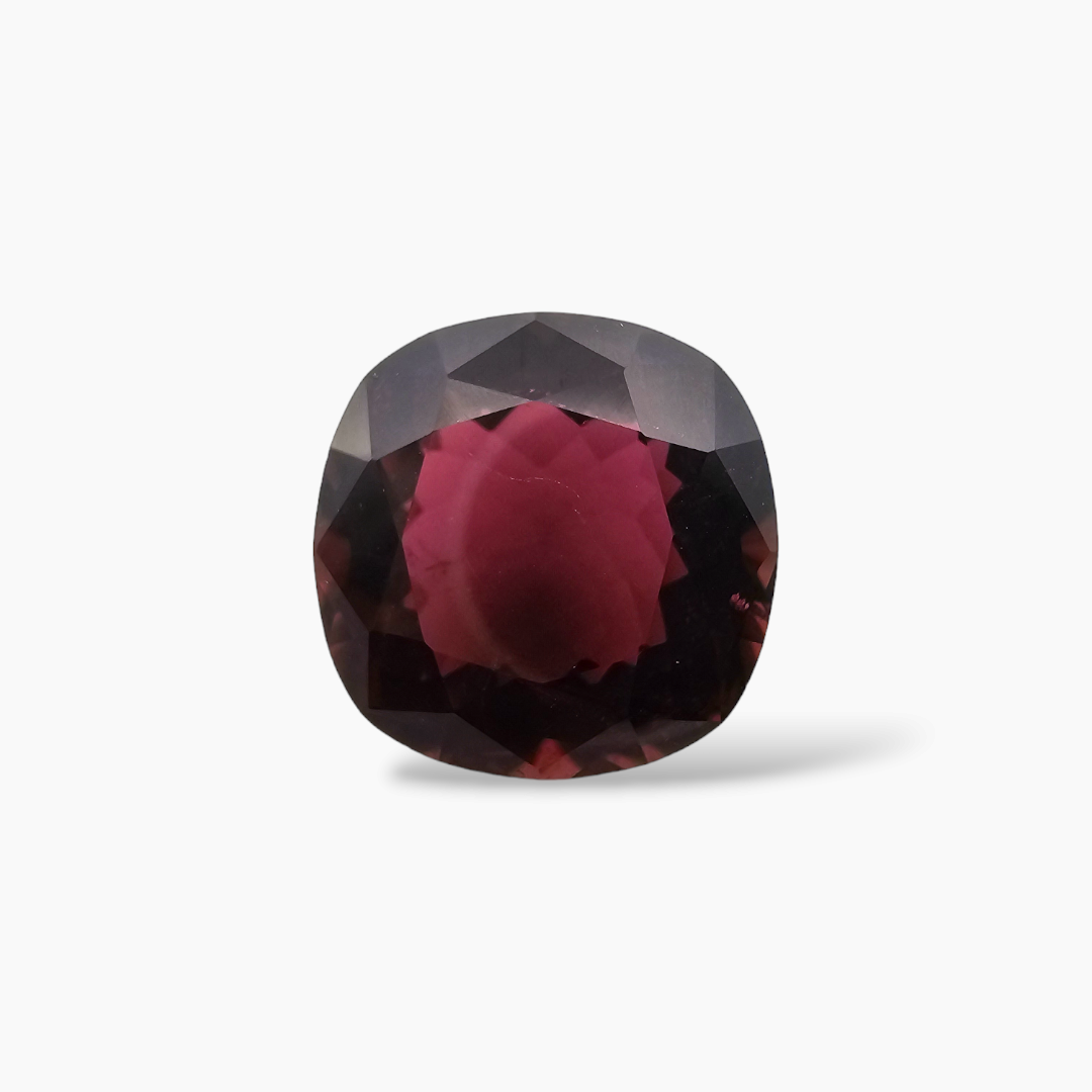Natural Pink Tourmaline in Cushion Cut with 7.06 Carats Weight