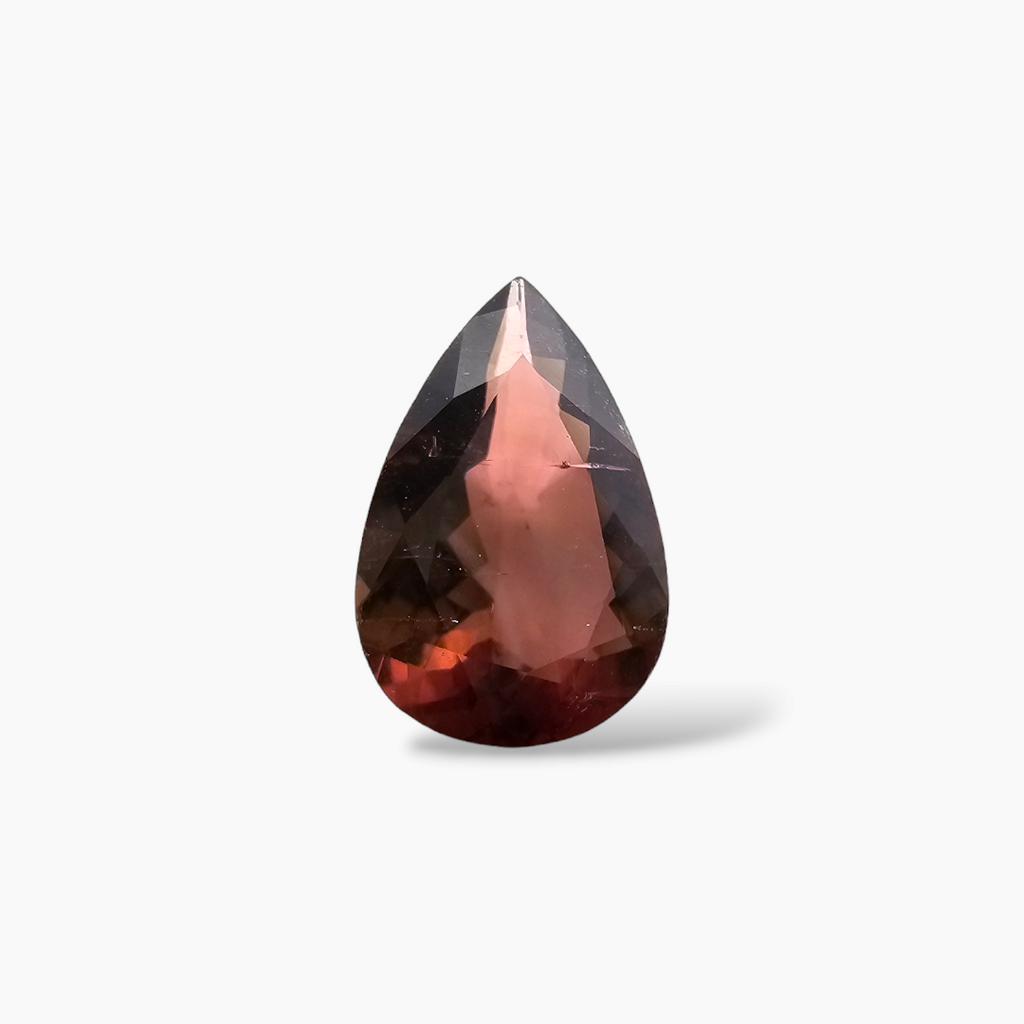 Natural Pink Tourmaline in Pear Cut 2.54 Carats Weight for Sale