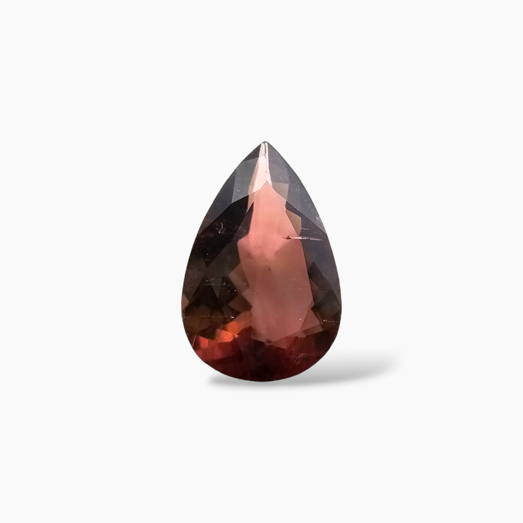 Natural Pink Tourmaline in Pear Cut 2.54 Carats Weight for Sale