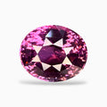 Natural Pinkish purple Tourmaline Oval 13.01 Carats 16.07 x 13.35 x 9.95 mm IDL Certified