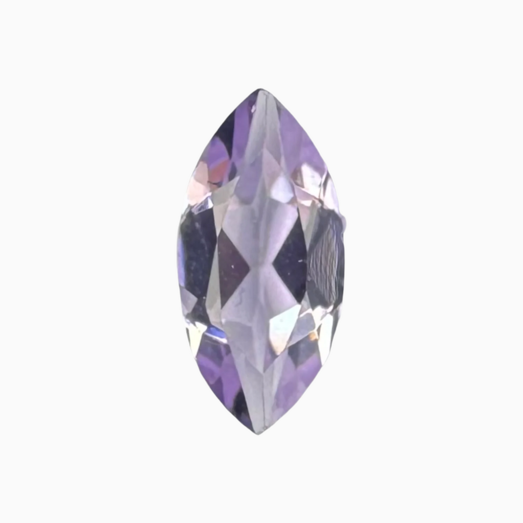 Natural Pink Amethyst Marquise 0.91 Carats, 10x5 mm