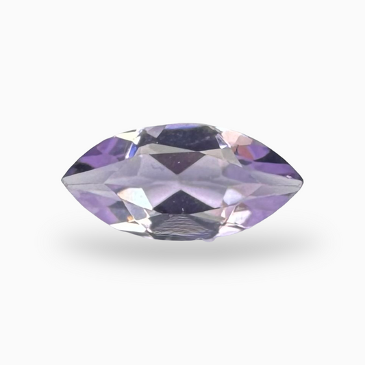 Natural Pink Amethyst Marquise 0.91 Carats, 10x5 mm