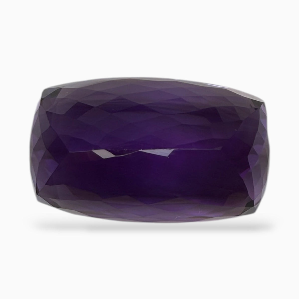 Natural Purple Amethyst Stone Cushion Cut 27.68 Carats 21x13.7 mm