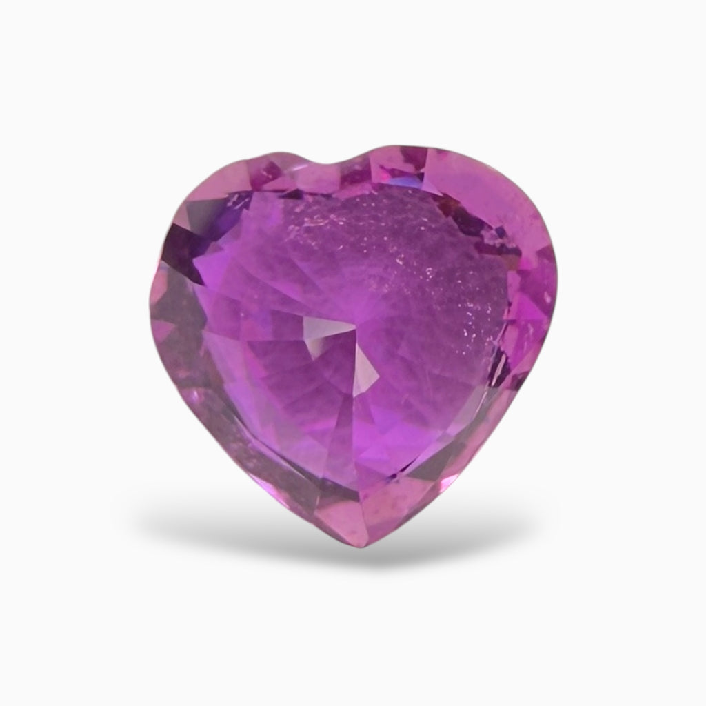 Natural Purple Sapphire Heart Shape 2.02 Carats No Heat From Srilanka