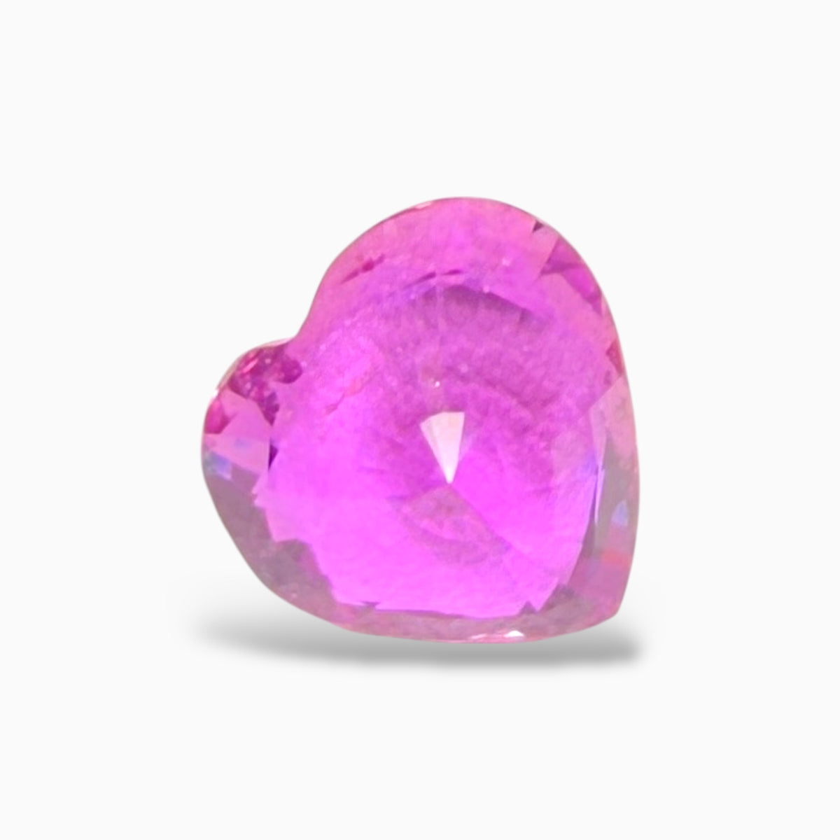 Natural Purple Sapphire Heart Shape 2.02 Carats No Heat From Srilanka
