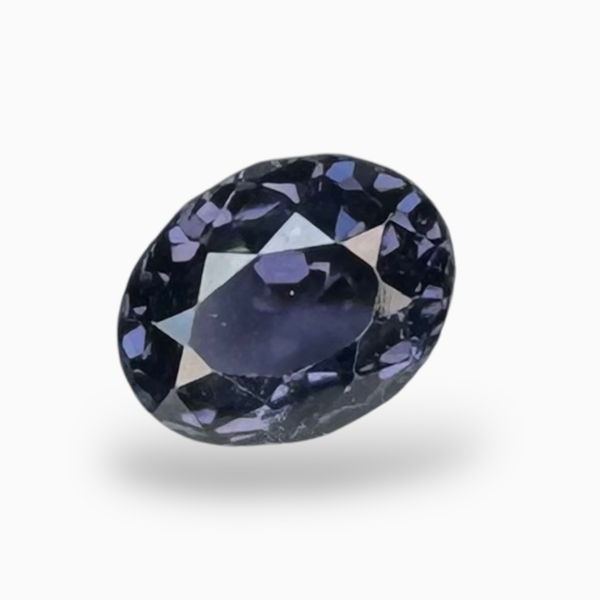 Natural Purple Spinel Stone 0.67  Carats Oval Cut (6x5mm)