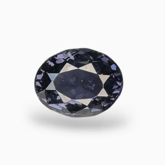 Natural Purple Spinel Stone 0.67  Carats Oval Cut (6x5mm)