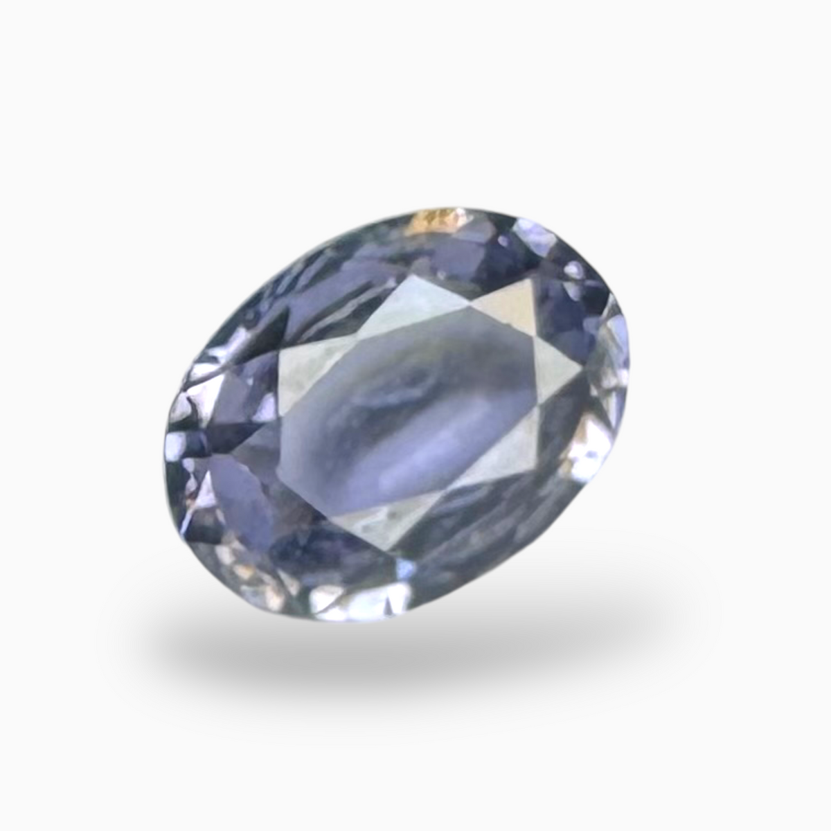 Natural Purple Spinel Stone 0.80 Carats Oval Cut (6.6x5mm)