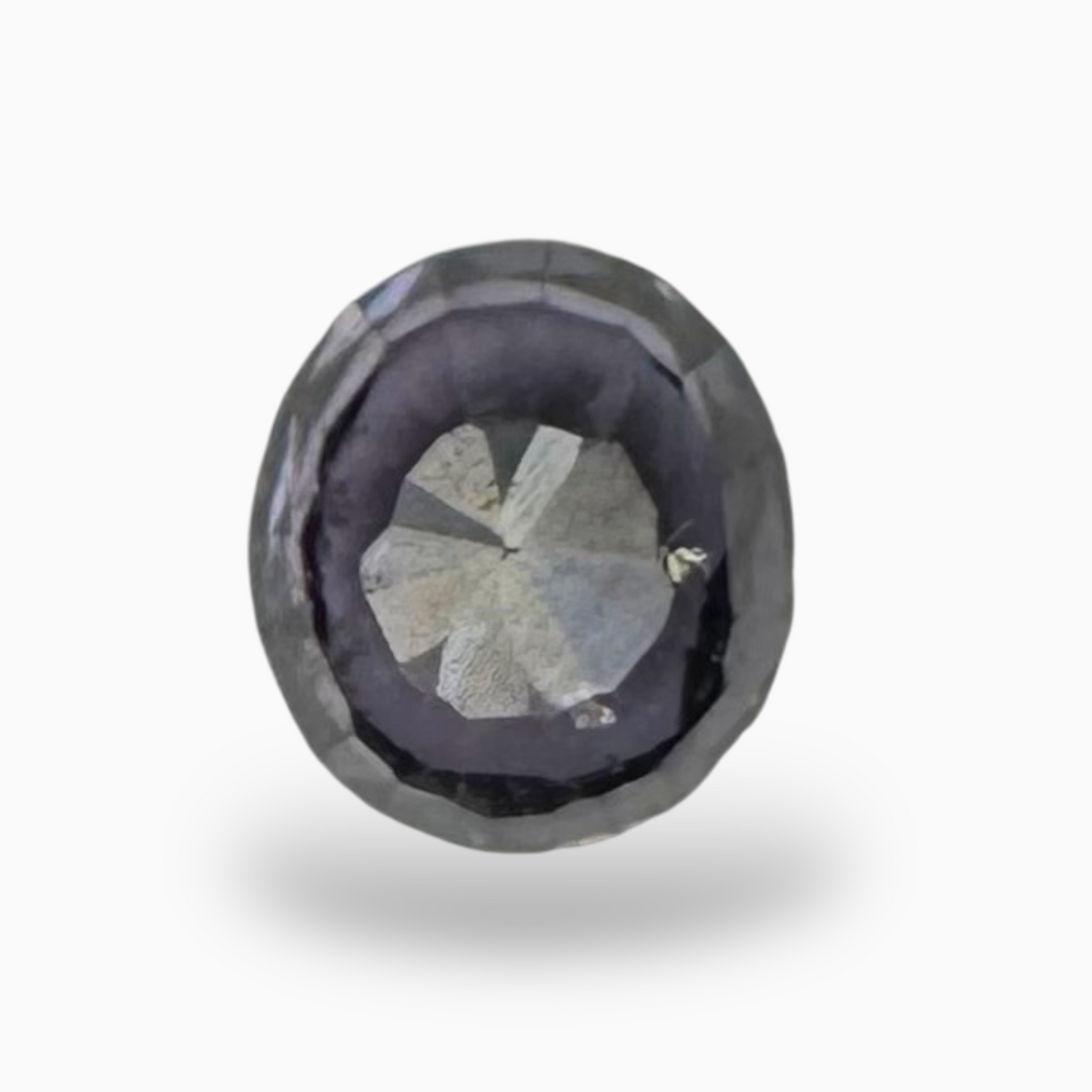 Natural Purple Spinel Stone 0.80 Carats Oval Cut (6x5.5 mm)