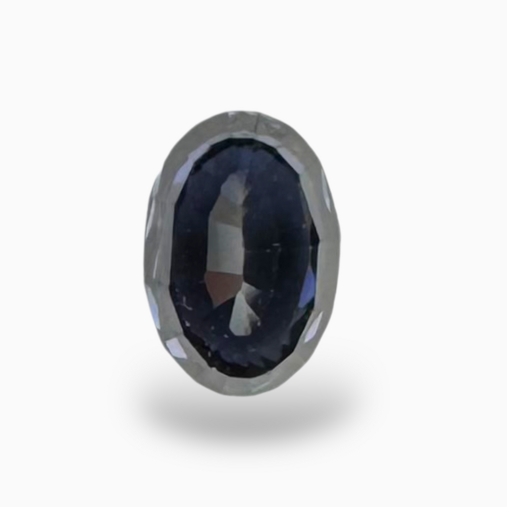 Natural Blue Spinel Stone 0.82 Carats Oval Cut (6.5x4.5mm)