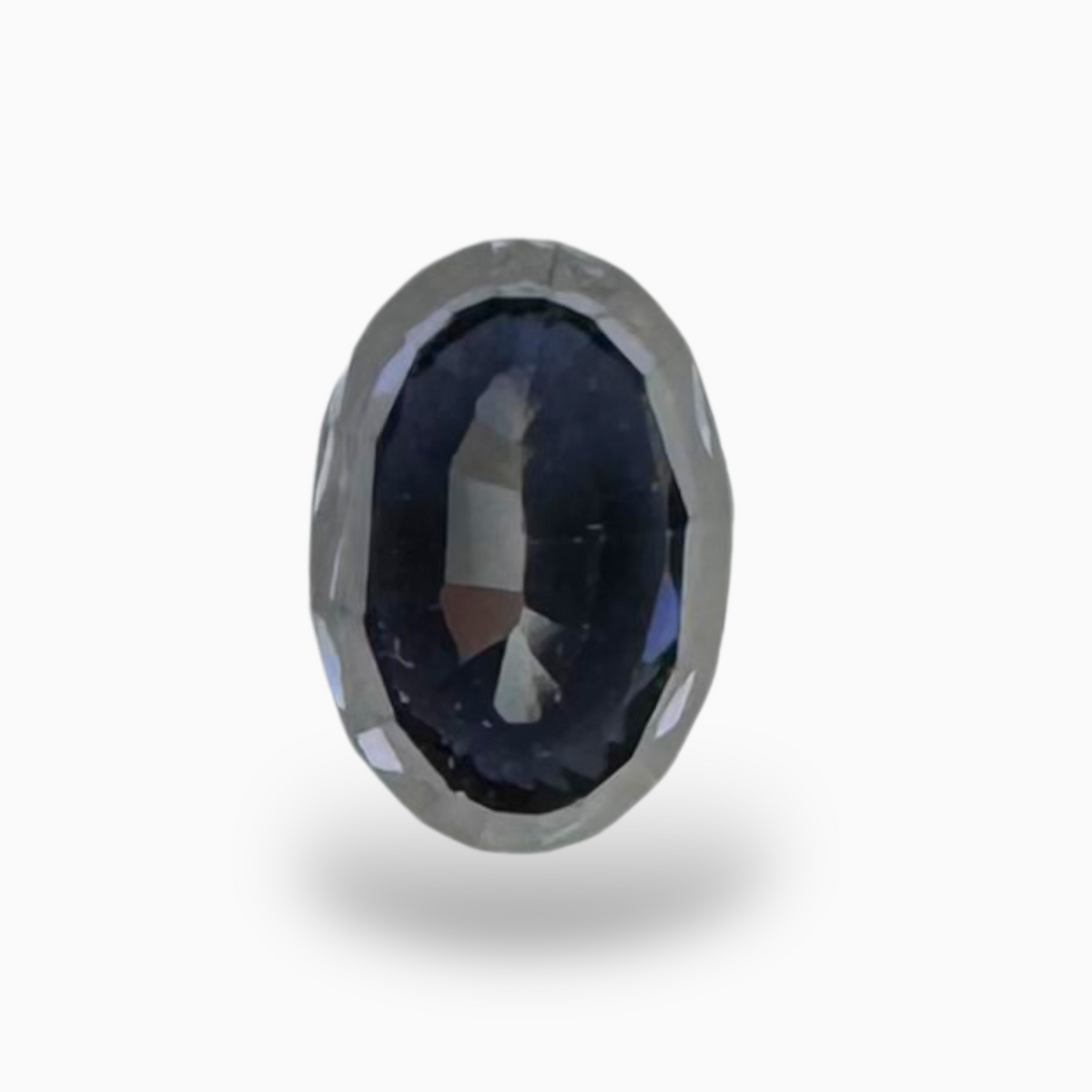 Natural Blue Spinel Stone 0.82 Carats Oval Cut (6.5x4.5mm)